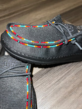 Load image into Gallery viewer, YOUTH Roper Sue Beaded Hey Dudes