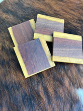 Load image into Gallery viewer, Handmade Walnut & Epoxy Filled Drink / Barware Coasters