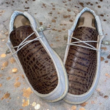 Load image into Gallery viewer, MENS Custom Caiman Hey Dudes