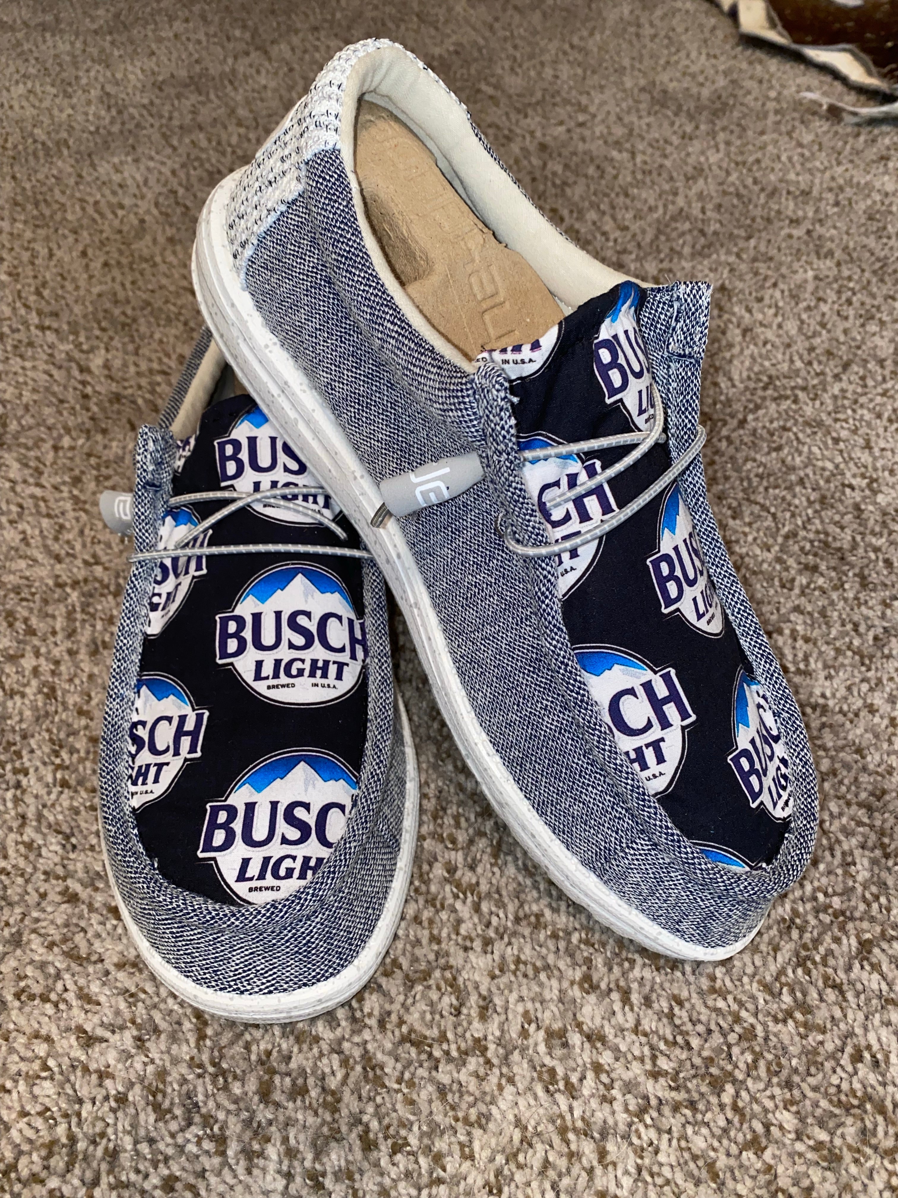 MENS Busch Light Hey Dudes – Bar HK Co display picture 3