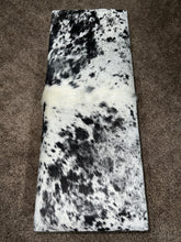 Load image into Gallery viewer, Black &amp; White Cowhide Bench

