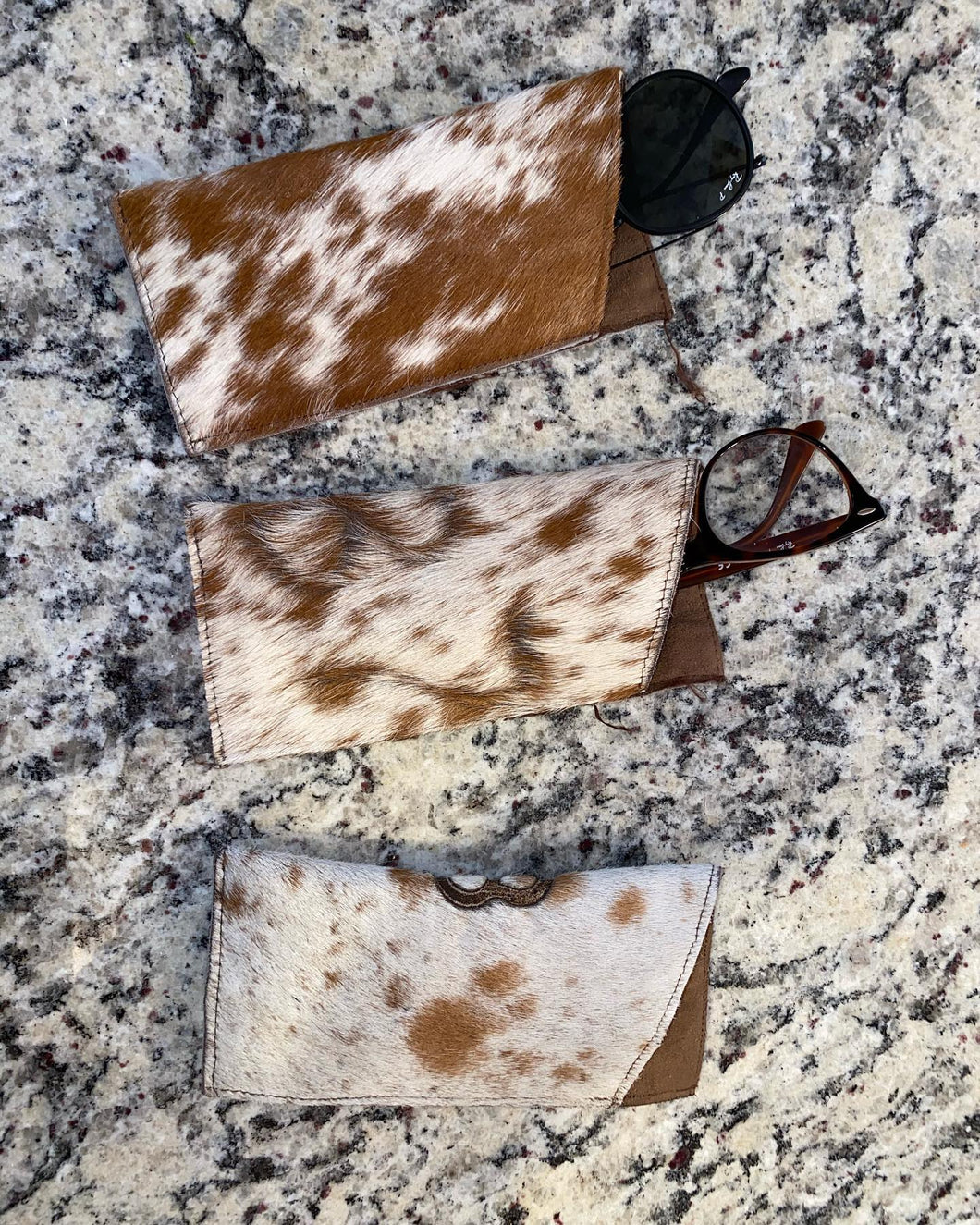 Cowhide Sunglasses Sleeve