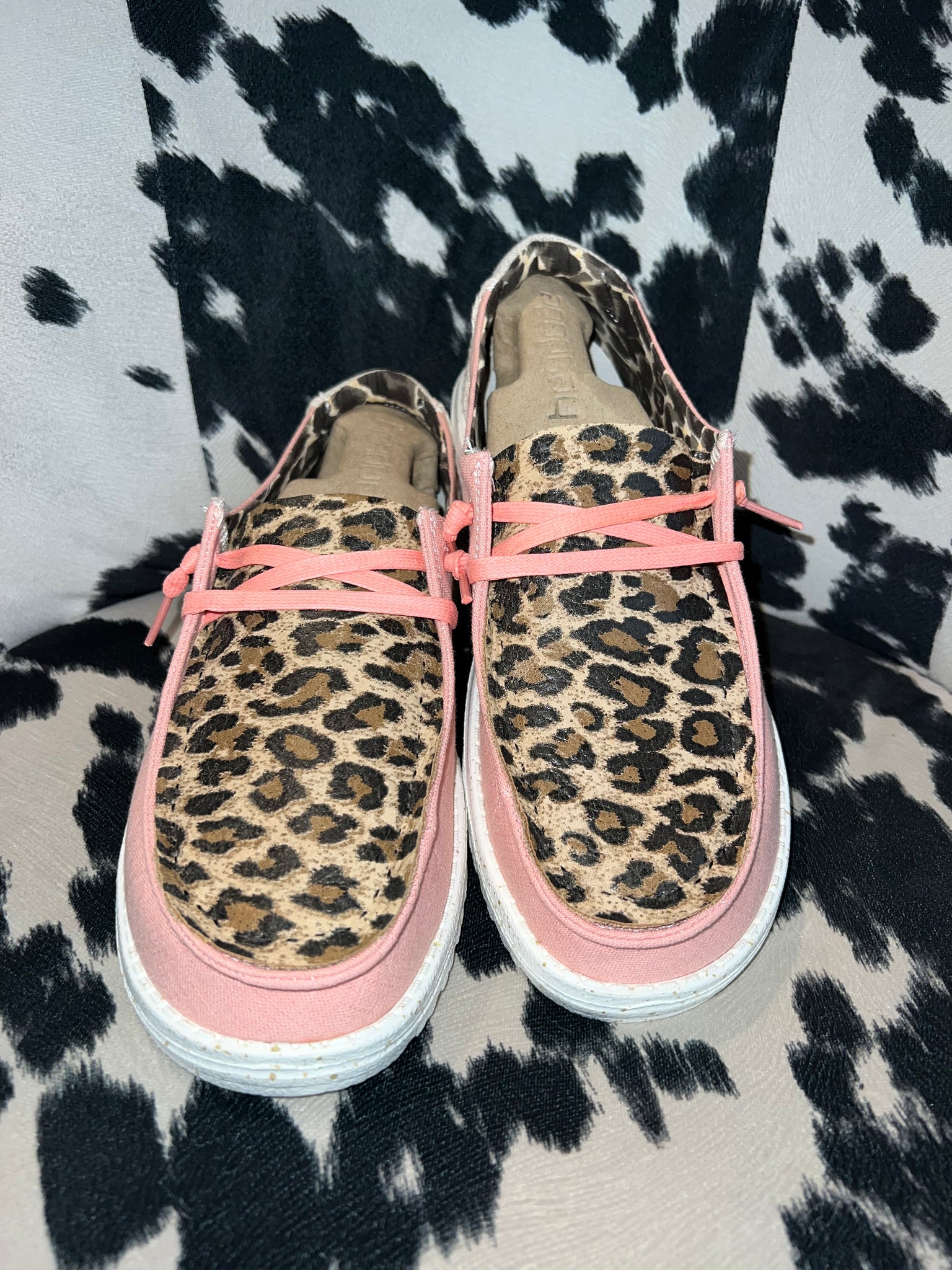Cheetah print hey dudes deals